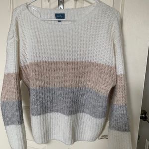 Striped Knit Sweater